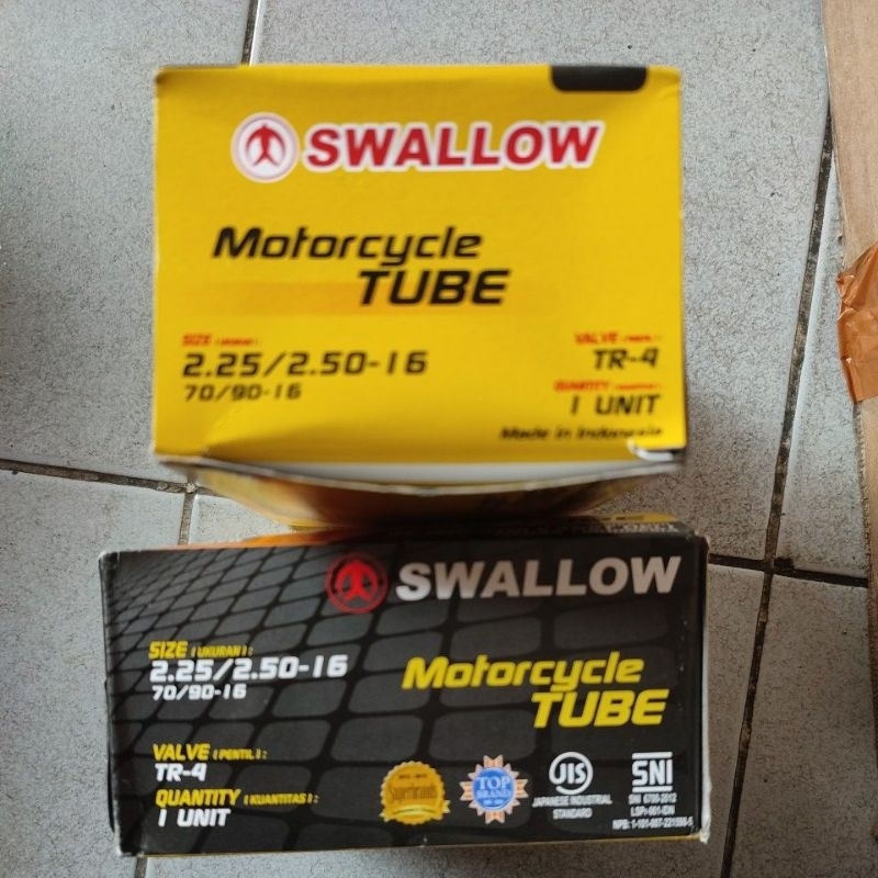 Ban Dalam Swallow 225/250-16 atau 70/90-16