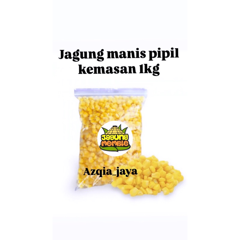 

jagung pipil fresh kemasan 1kg bukan jagung frozen