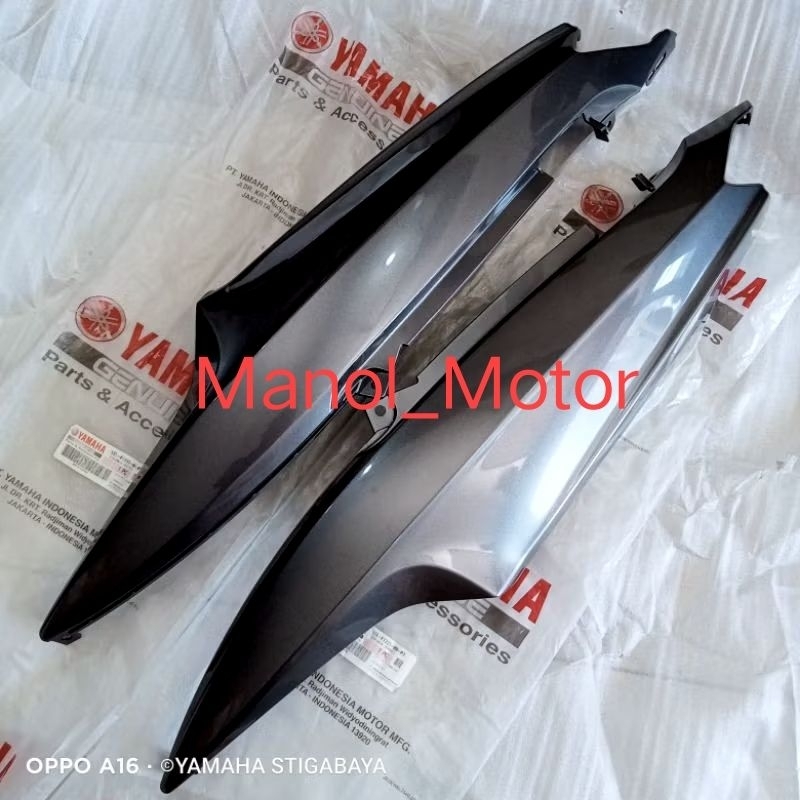 Cover Body Mio smile Yamaha Mio sporty warna abu-abu