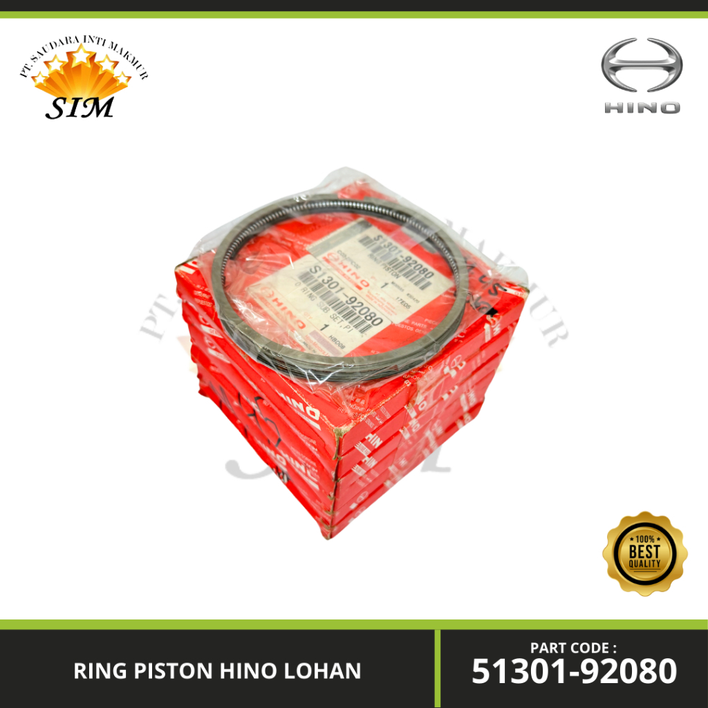 Ring Piston Hino Lohan - 51301-92080