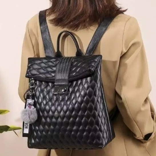 NANI Tas Ransel Wanita Simple Waterproof Tas Gendong Cewek