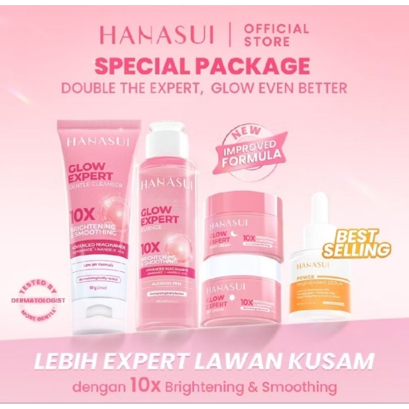 SATU PAKET SKINCARE HANASUI