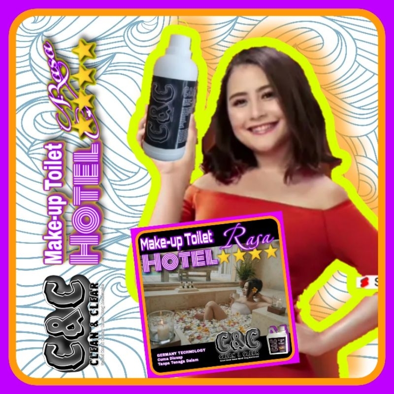 C&C Pembersih kerak keramik kamar mandi Membandel makeup toilet cleaner