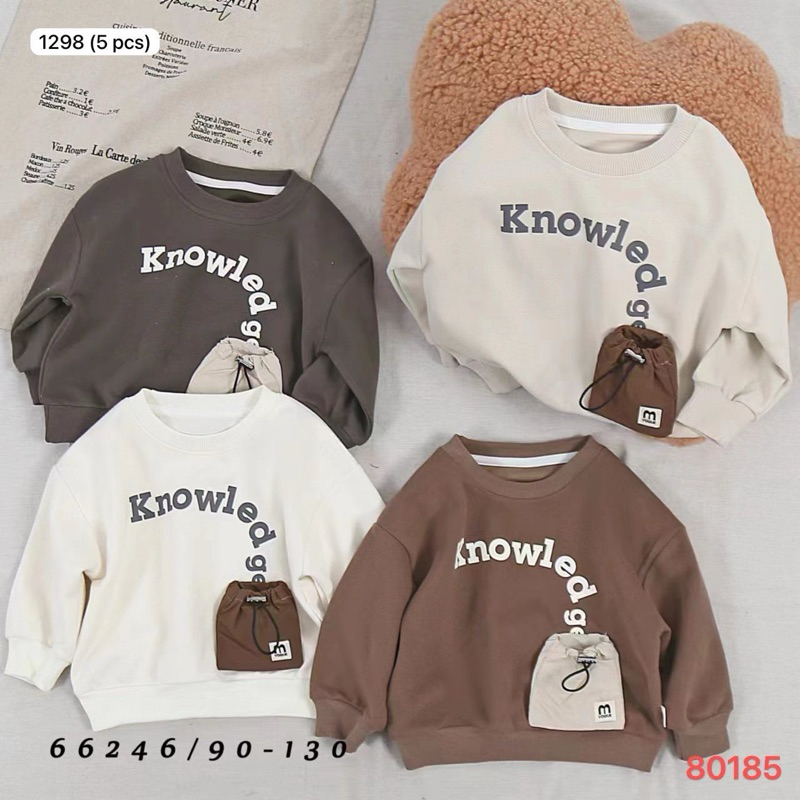 Sweater Premium anak cowok 1-5 tahun knowled collection