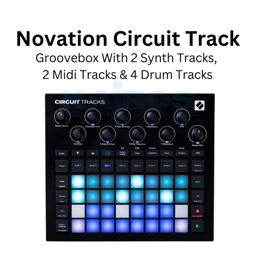 Novation Circuit Track - Standalone Groove Production Workstation