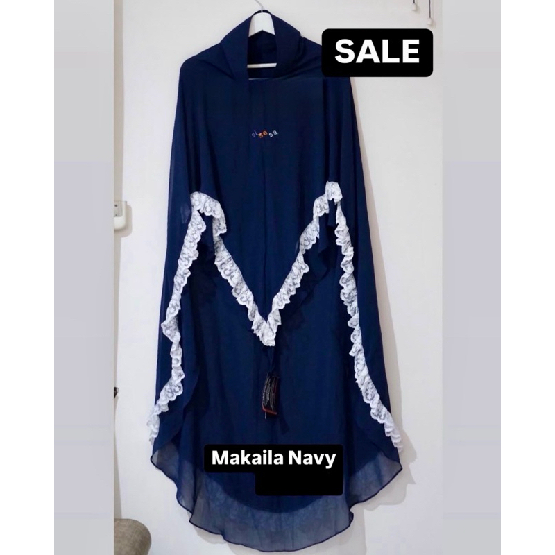 sisesa khimar navy blue