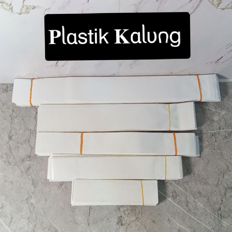 

Plastik Kalung Putih Bening Kemasan [50-100pcs]