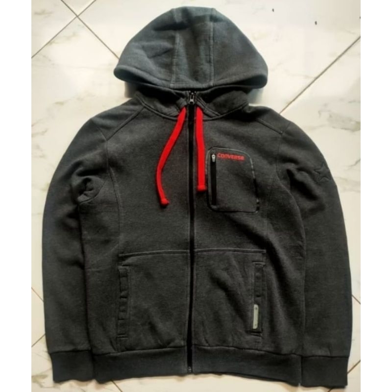 zip hoodie converse original sekond