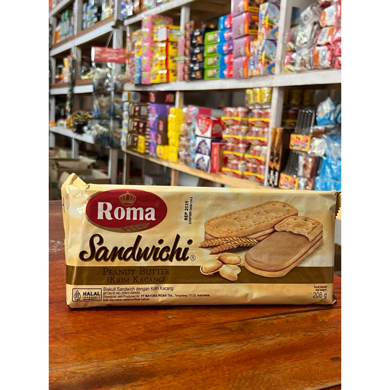 

Roma Sandwichi Peanut 206gram