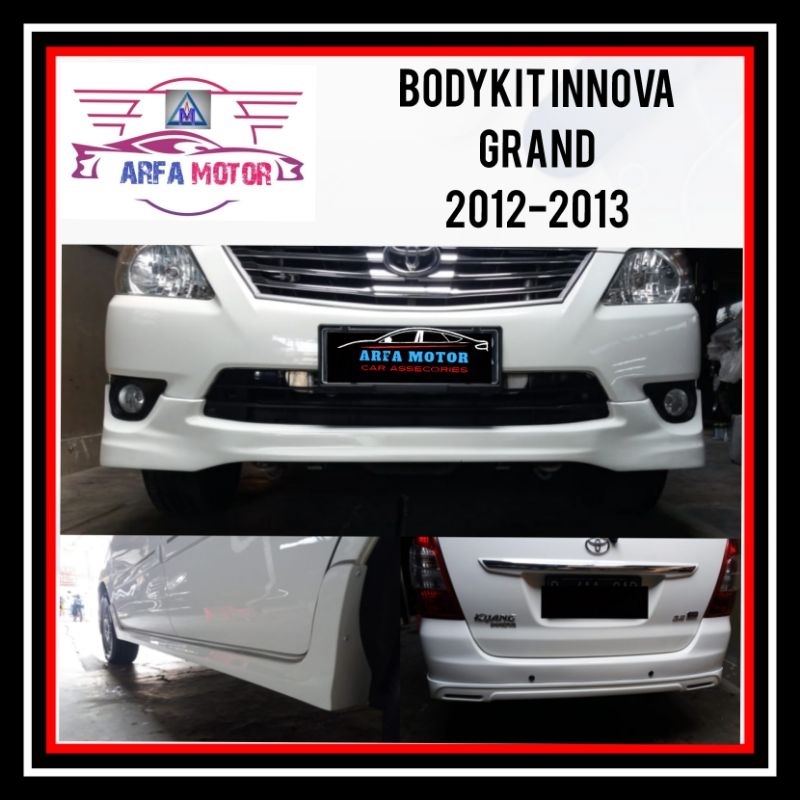 Bodykit Innova Grand Luxury 2012 2013 Plastik Bodykit Innova Grand 2012 2012 Model Luxury