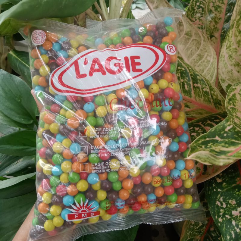 

L'gie coklat warna 1kg