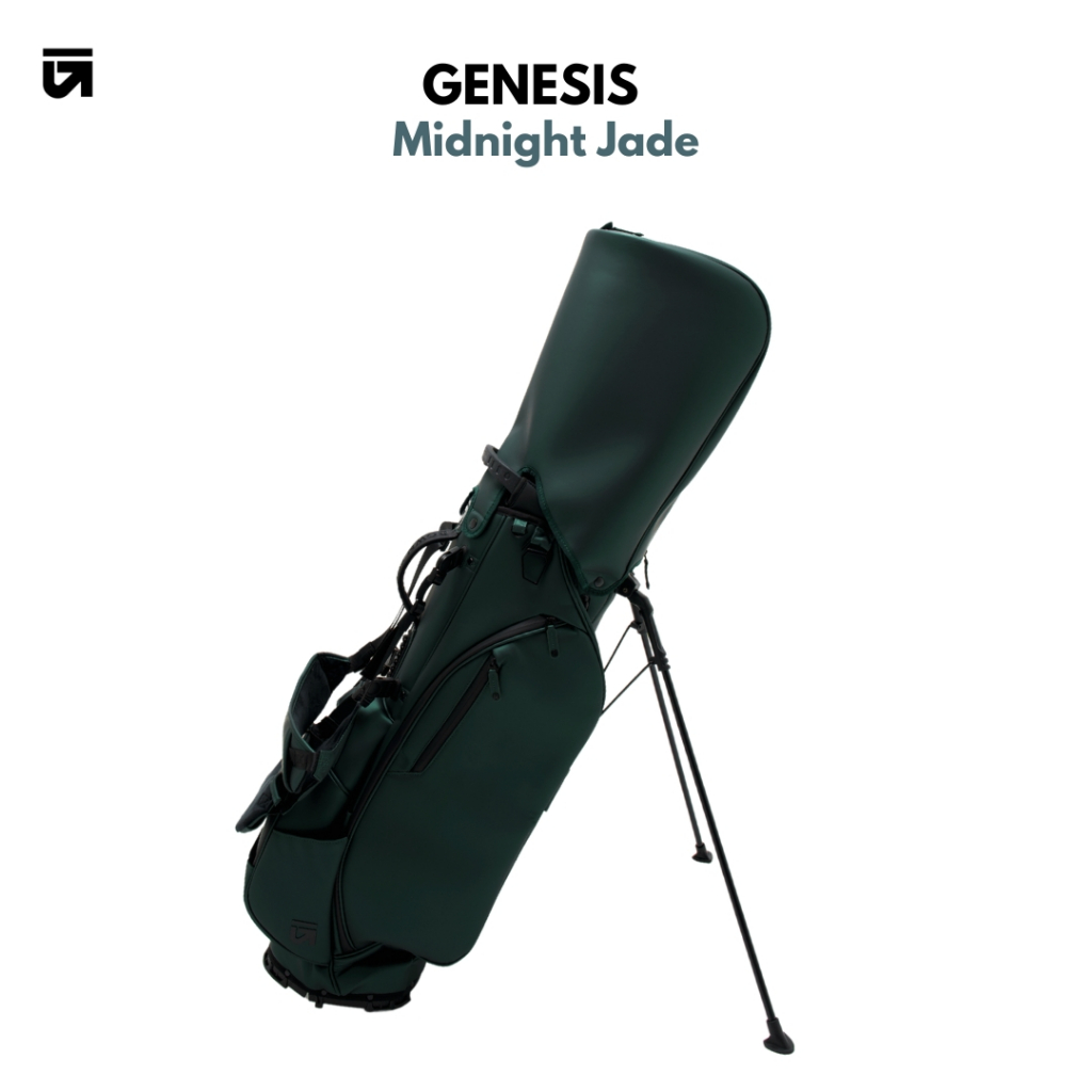 DOWN THE LINE GENESIS Tas Golf Stand Bag Light Golf Bag 14-Way - Midnight Jade