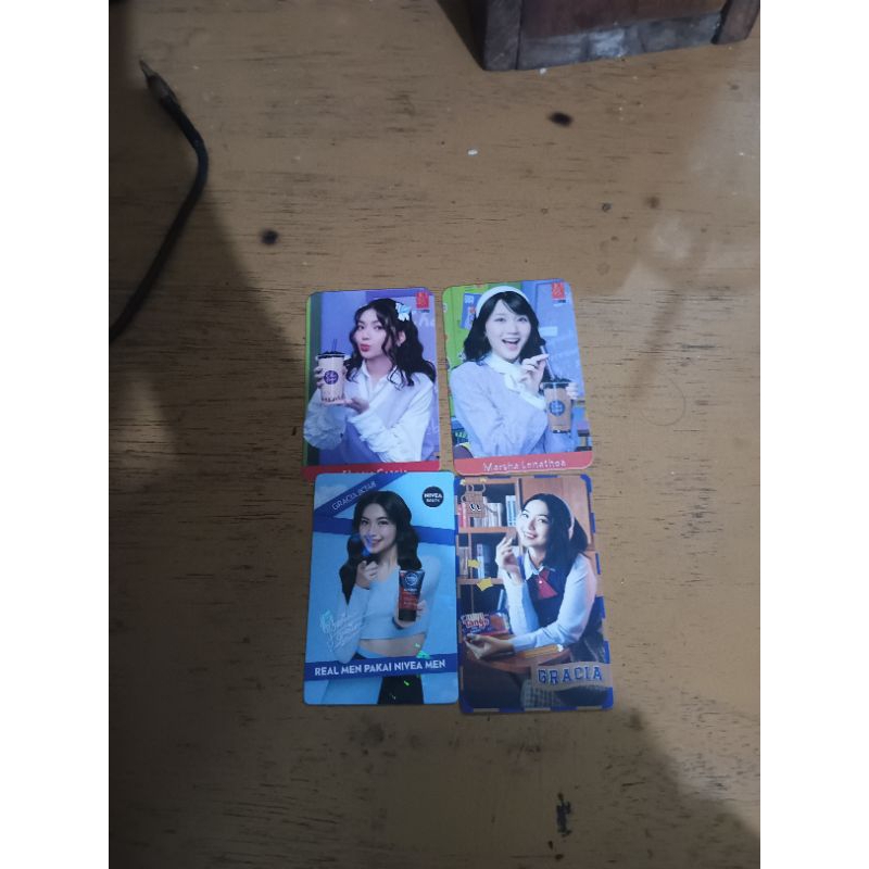 potocard official  gracia,tango,Nivea,chatime,marsha chatime