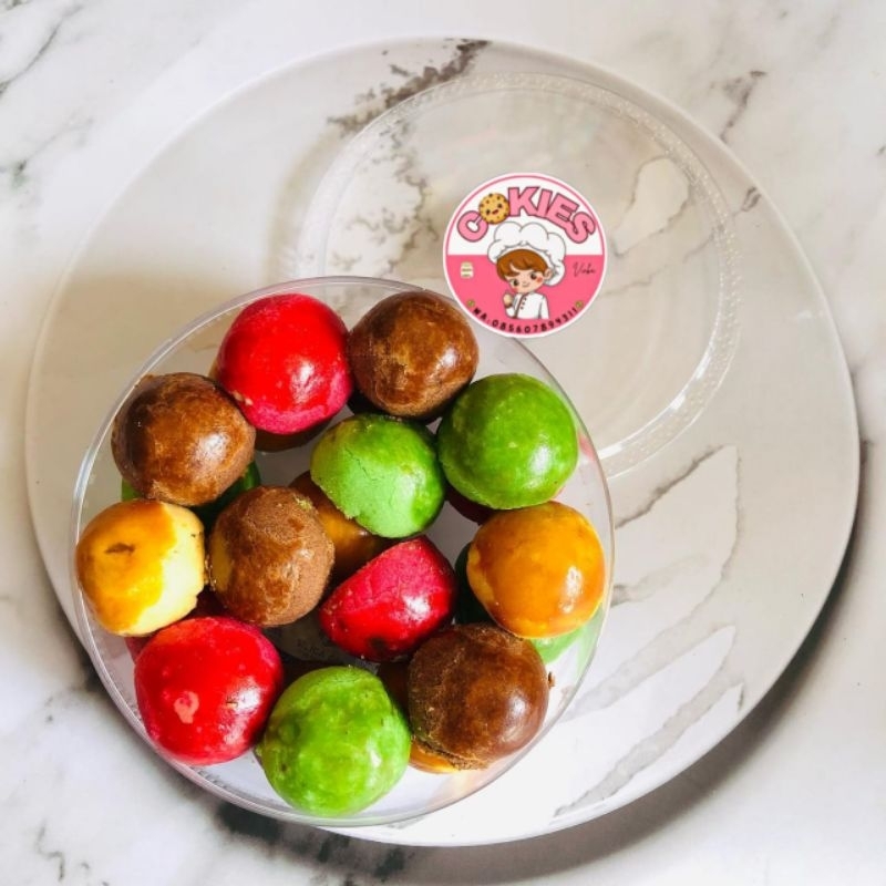 

Nastar rainbow & nastar cokelat