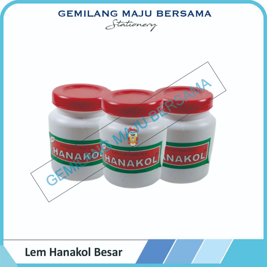 

Lem Kertas Hanakol Besar / Jumbo ( HARGA PER 1 PCS )