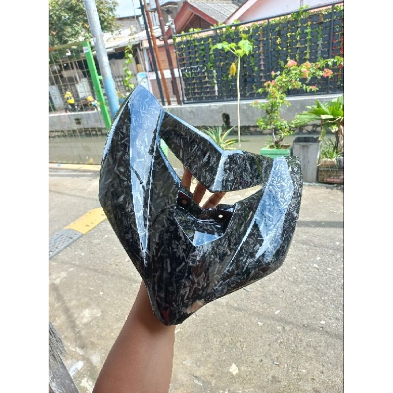 tameng depan mx king karbon forget