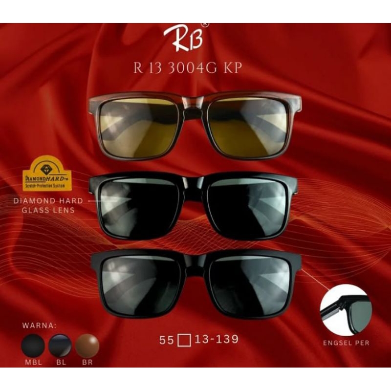 kacamata fashion priawanita kacamata kotak lensa beling/kaca-R13-3004