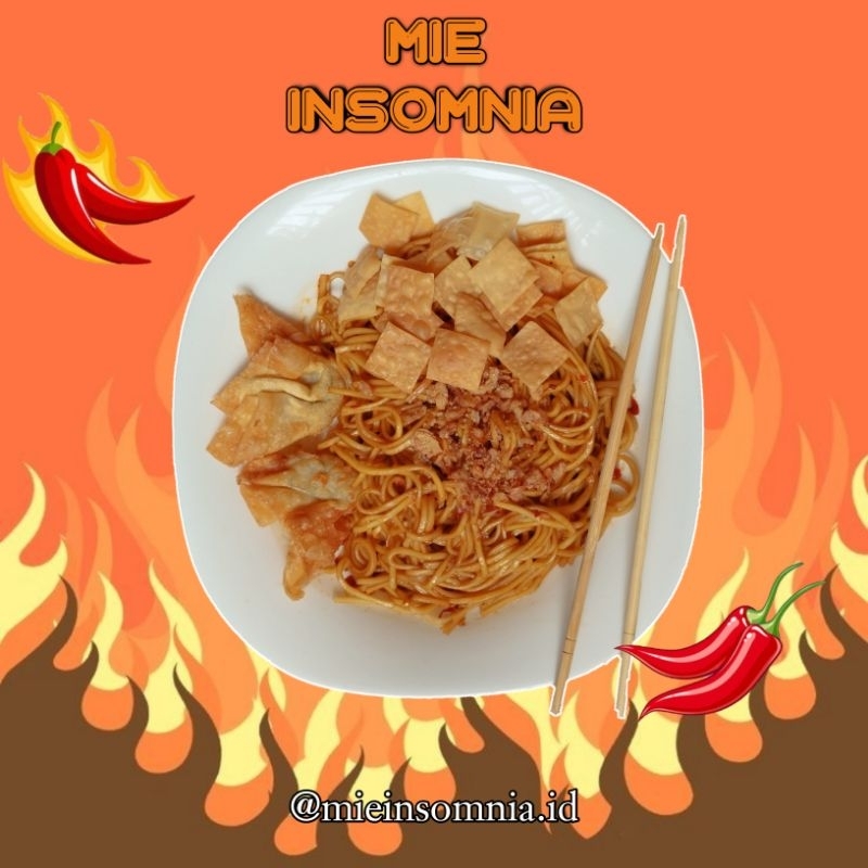 

MIE INSOMNIA | Mie Instan Pedas Noodles Food Spicy food