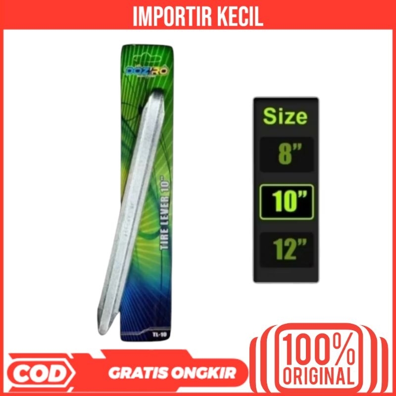 DOZIRO CUKIT BAN 10" INCH ALAT BUKAAN BAN CONGKELAN BAN 10" INCH