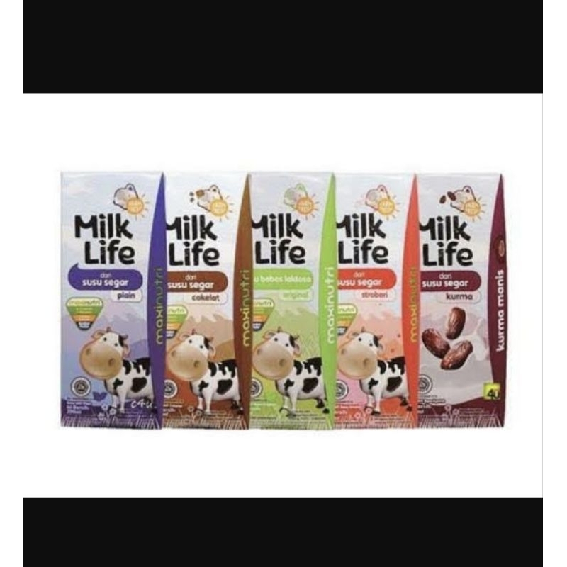 

SUSU SEGAR LIFE MILK UHT 200 mL