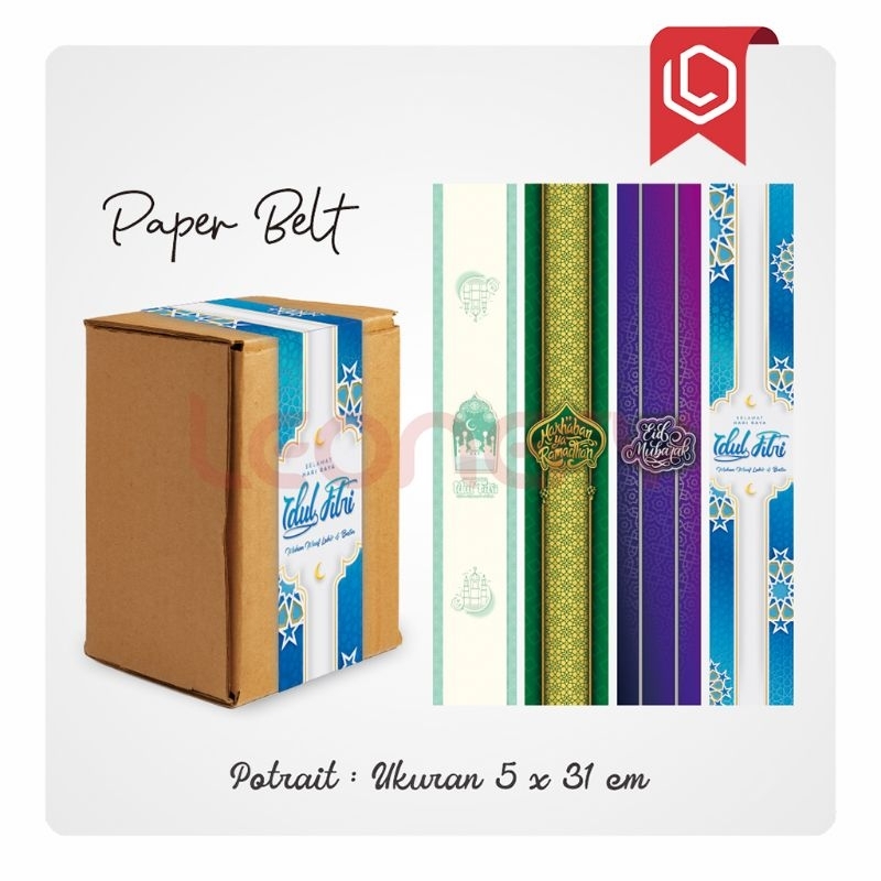 

Paper Belt Lebaran Idul Fitri isi 10 pcs/sabuk kertas panjang parcel lebaran idul Fitri/sabuk Toples kue