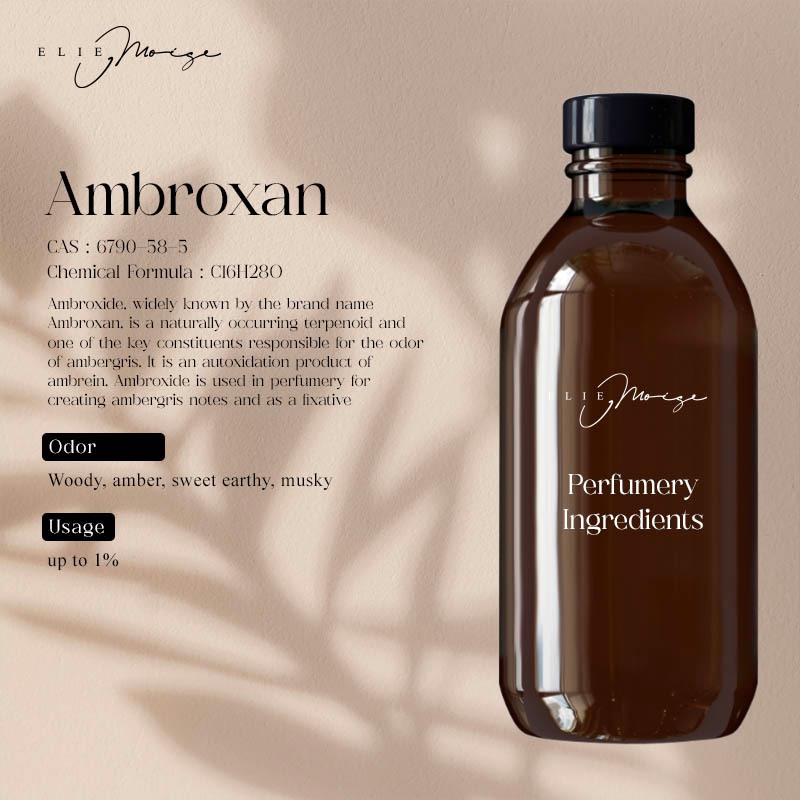 URFALAH_JATI - AMBROXAN NATURAL ISOLATE / BAHAN PEMBUATAN PARFUM PERFUMERY INGREDIENTS