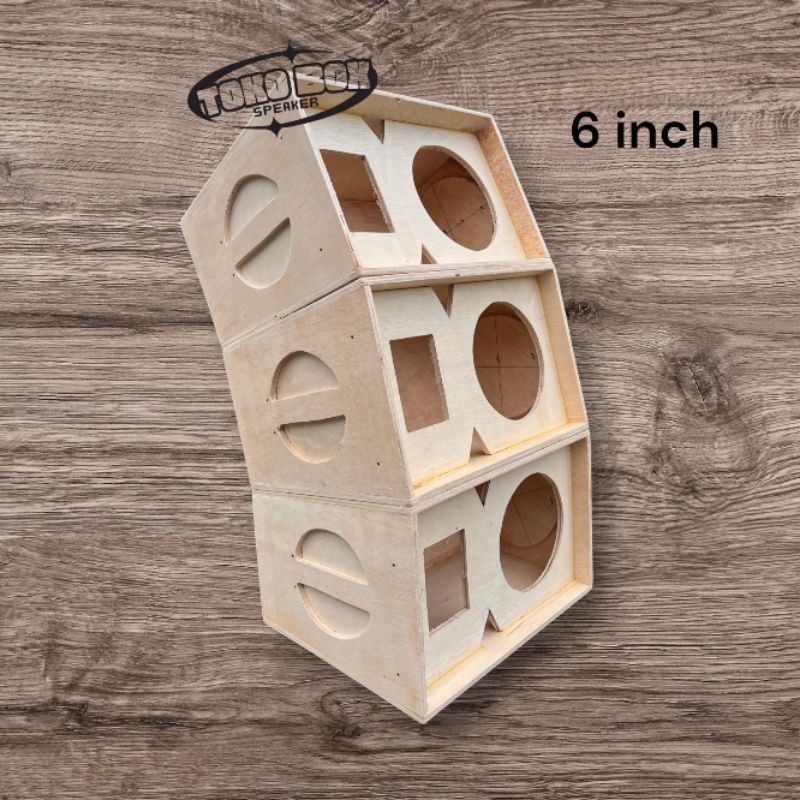 Box Speaker line array 6 inch Single tweeter kotak
