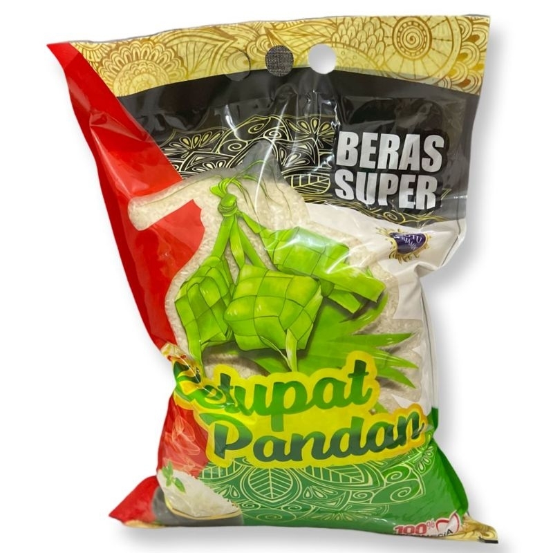 

Beras Slyp Pandan Wangi Premium Cap Ketupat Pandan