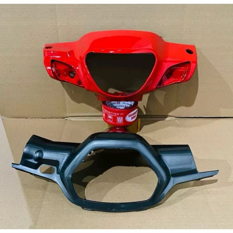 BATOK TOTOK DEPAN BELAKANG SUZUKI SHOGUN NEW SHOGUN 110 SHOGUN R 110 WARNA MERAH ABU