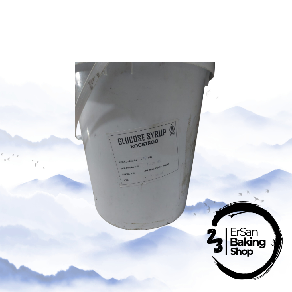 

Glucose Syrup/Glukosa Cair/Sirup Glukosa/Gula Tarik/Gula Kental/Gula Cair/BekGe Repack 500gr 1Kg