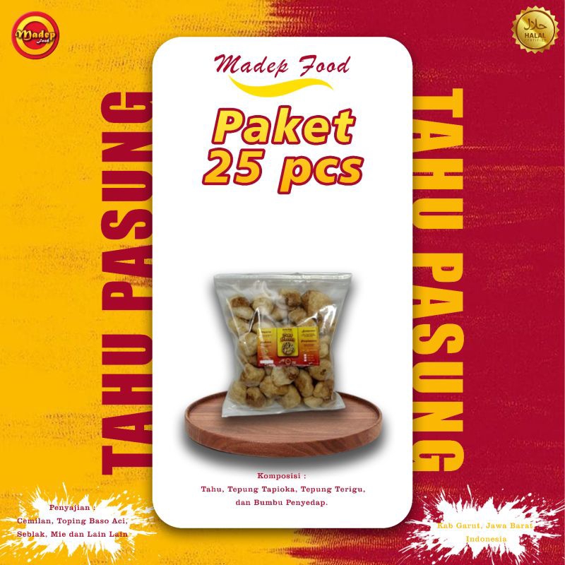 

TAHU PASUNG isi 25pcs MADEP FOOD