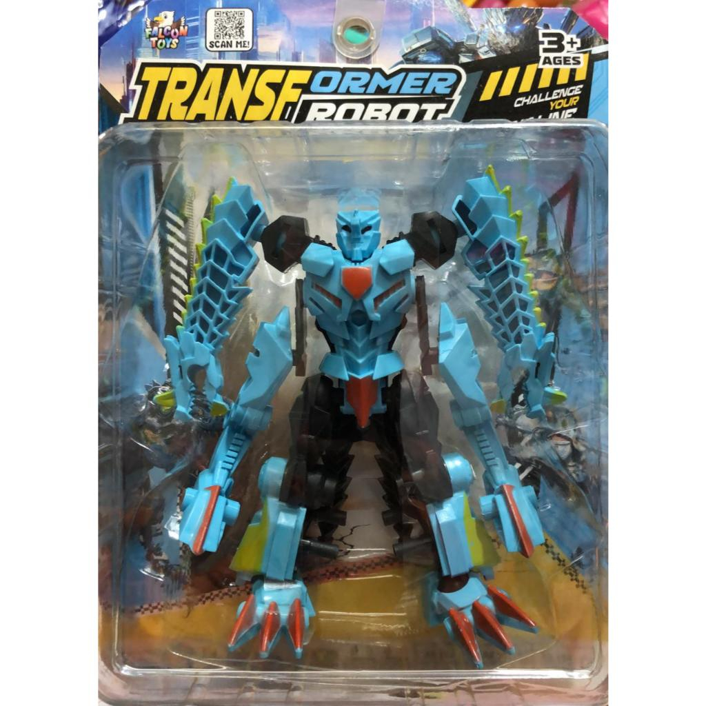 MAIANAN ANAK ROBOT TRANSFORMER DINOSAURUS