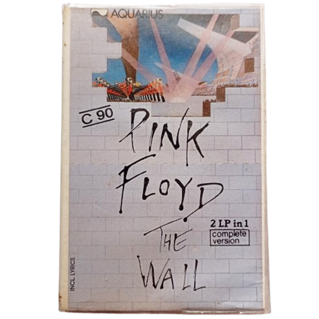 kaset pita - pink floyd - the wall