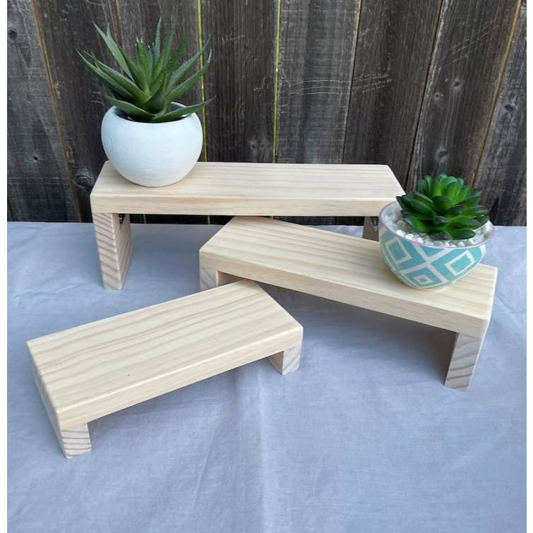 Rak kayu/Rak tanaman kayu/Rak display kayu/Rak serbaguna