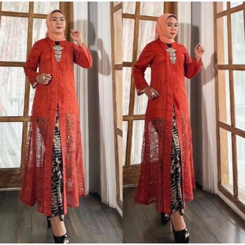 Kebaya hayati// kebaya floy long tunik// kebaya kekondangan terbaru // kebaya tunik modern