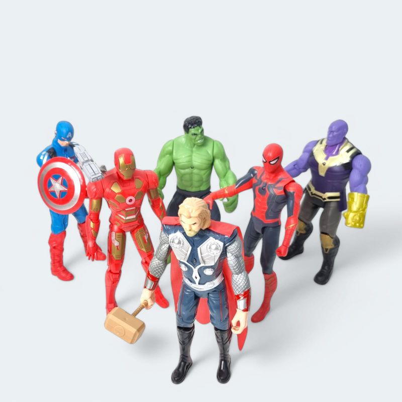 Mainan Avengers Ukuran Besar Tinggi 26cm ST3-375 Mainan Robot Avengers RB6