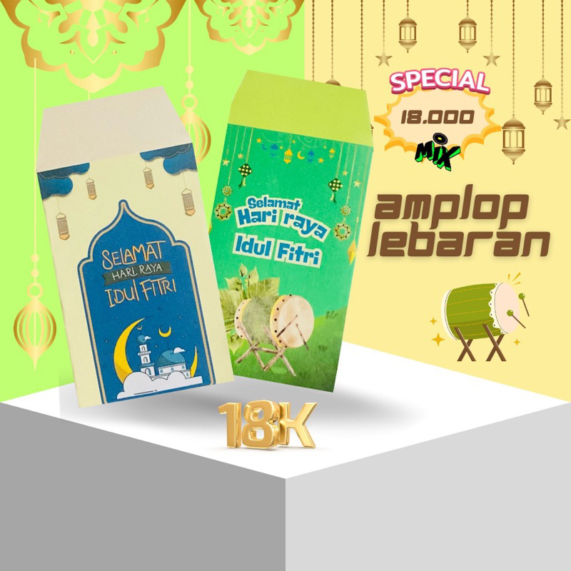 

Amplop Lebaran Lucu dan Unik-Islami Berkarakter Animasi Lucu Card (5 Pcs/Pack)