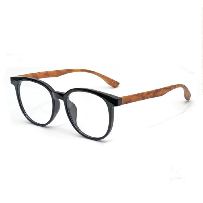 Batam Eyewear Kacamata Model Kayu Photocromic Antiradiasi Blueray Kacamata Pria Wanita Fashion