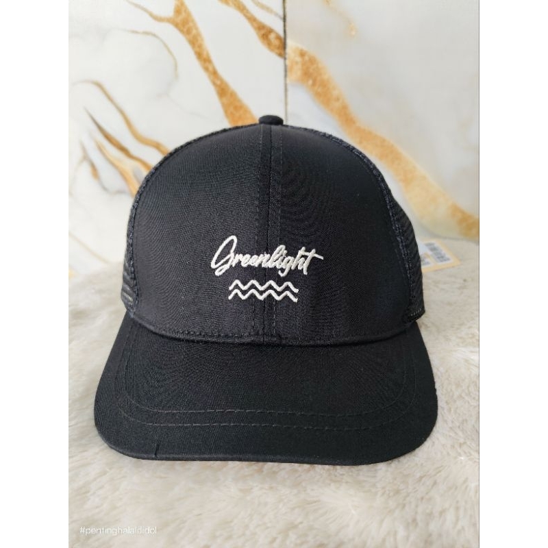 Topi Cap Hat Greenlight Black By 3second