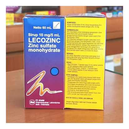

LECOZINC SYRUP IFARS 60 ML