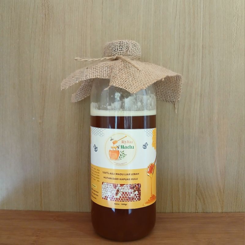 

Madu asli lebah hutan liar kapuas hulu 1000gr by Ryltu Madu