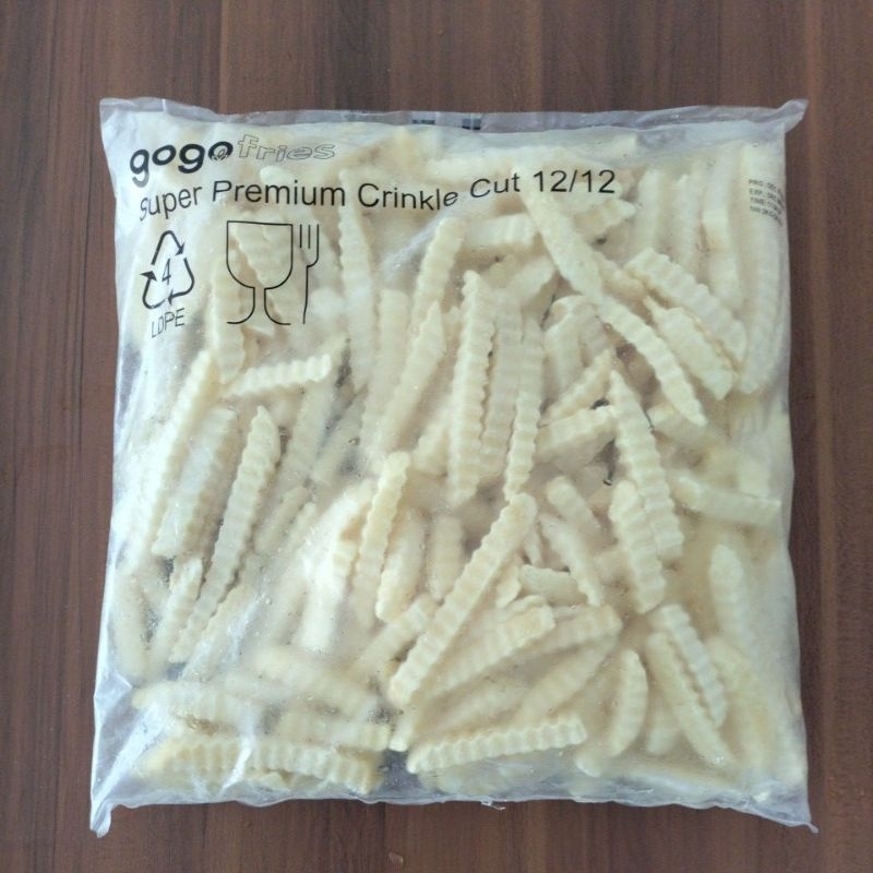 

Gogofries Crinkle Cut 12/12 2kg