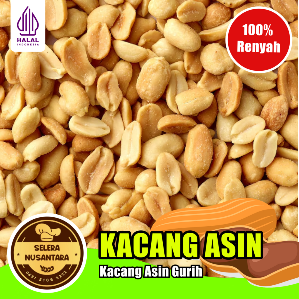 

Kacang Asin Goreng Bawang - Rasa dan Aroma bawangnya sangat Terasa!