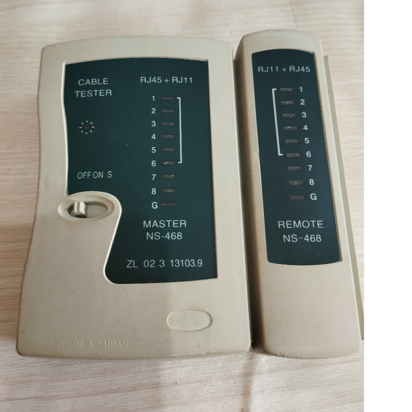 RJ45 & RJ11 Network Cable Tester