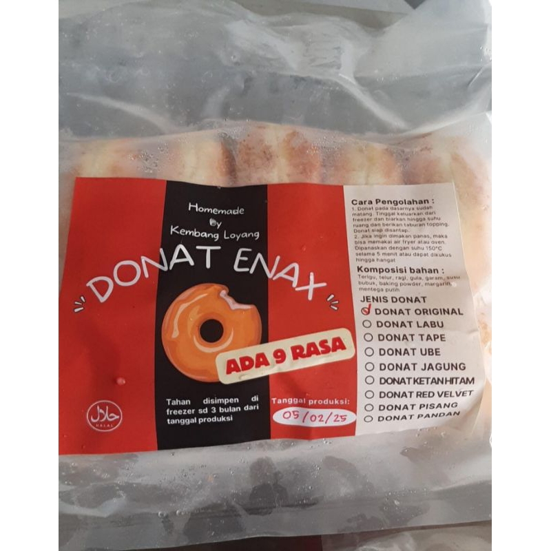 

Donat Homemade isi 10 Aneka Rasa