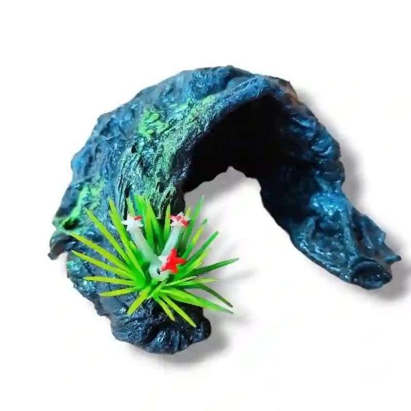 hiasan aquarium rumah batu karang