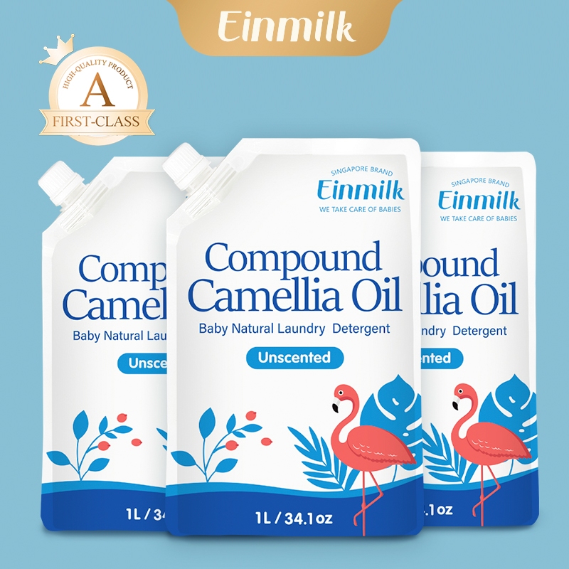 d'Bezt [Einmilk] Minyak Camellia Deterjen Binatu Bayi Deterjen Pakaian Bayi Deterjen Perawatan Kulit