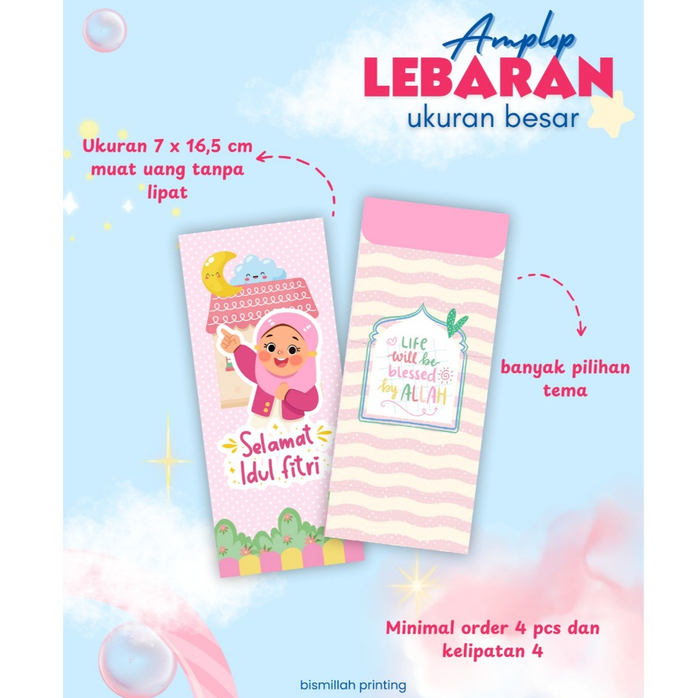

BESAR Amplop Lebaran Custom (kelipatan 4pcs)