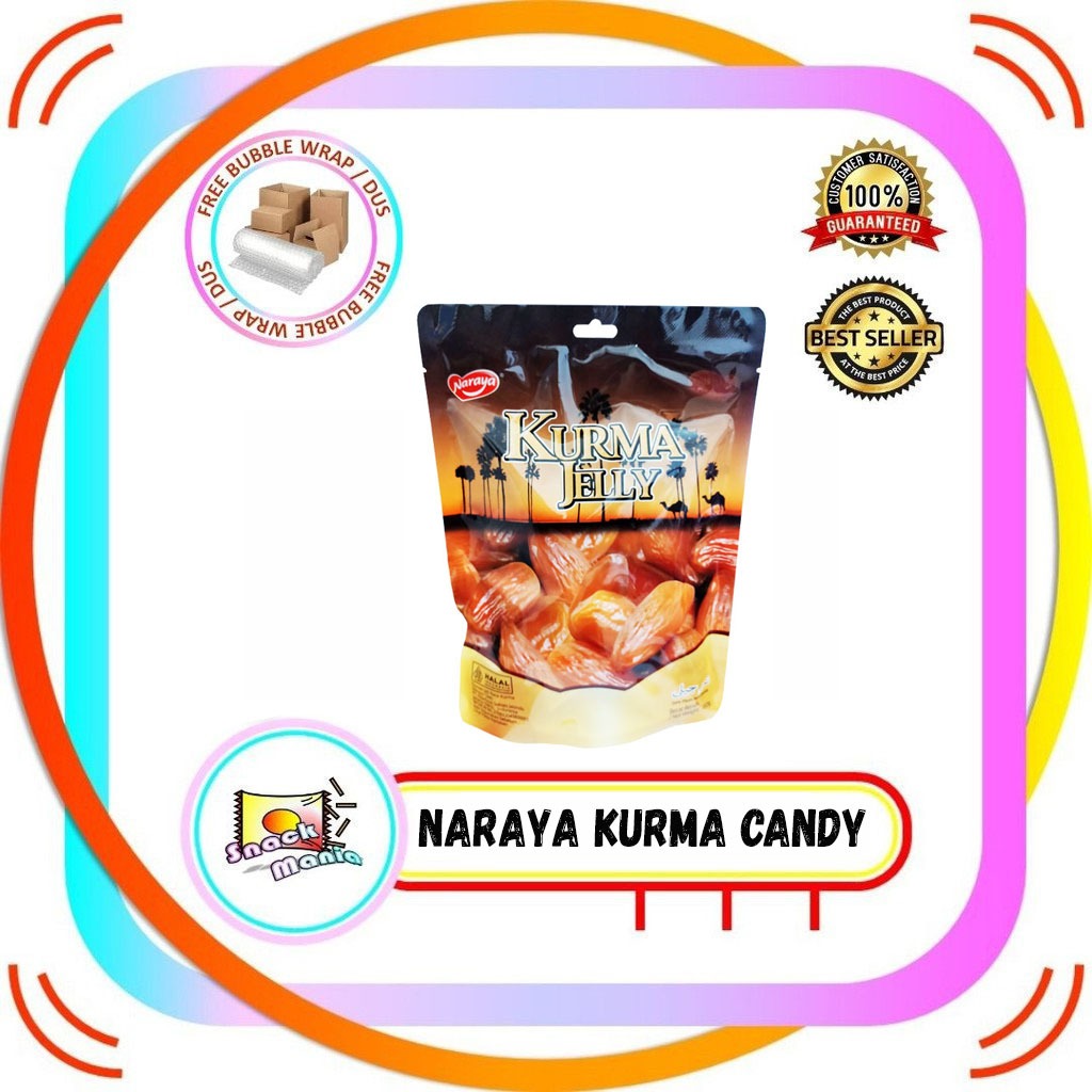 

Naraya Permen Kurma Date Candy Jelly ~ 350 gr Jeli