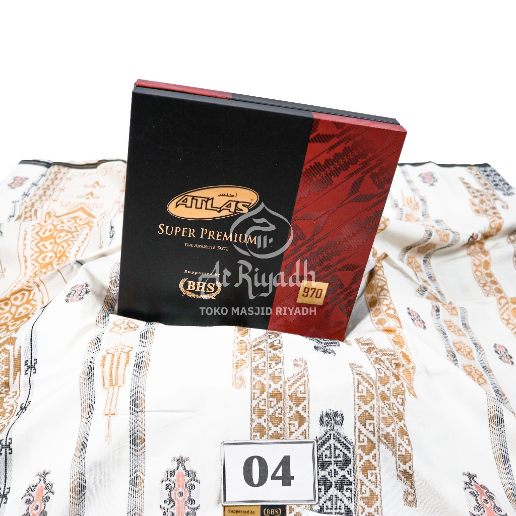 Sarung ATLAS SUPER PREMIUM Gold Variasi Motif S970 JGB JGH